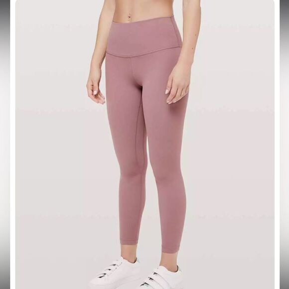 Lululemon Athletica Align Pant Mauve 7/8 Length 25" Size 4 - Picture 1 of 7
